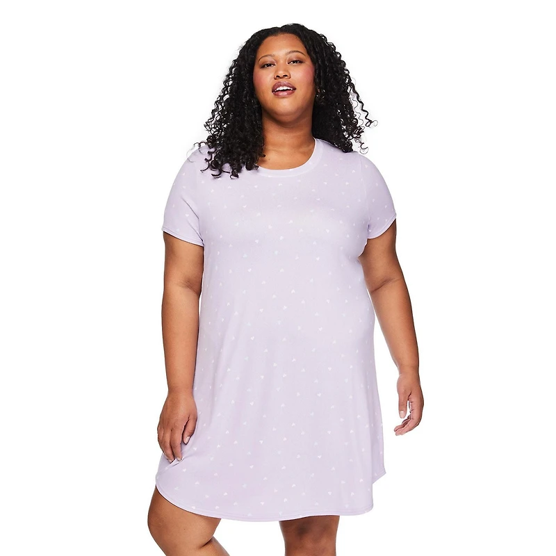 George Women's Plus Printed Sleepshirt