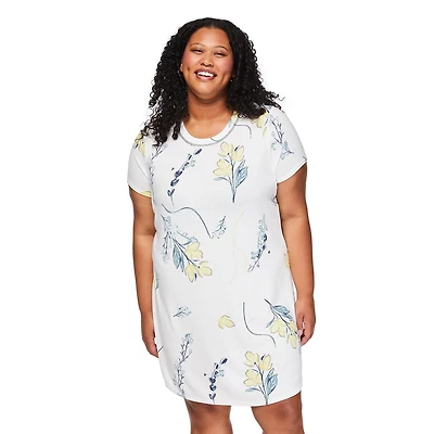 George Women's Plus Printed Sleepshirt