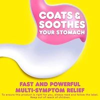 Pepto Bismol Caplets for Nausea, Heartburn, Indigestion, Upset Stomach, and Diarrhea, 24 ct