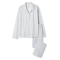 George Women's Notch Collar Pajama 2-Piece Set