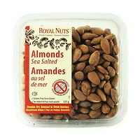 Almonds Sea Salted, Peanuts-Free Facility