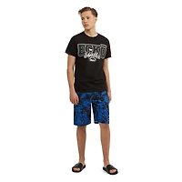 Ecko Unltd Men’s Fuzzy Floral Swim Short
