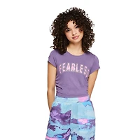 T-shirt avec motif ruché sur les côtés My Sister’s Closet pour filles