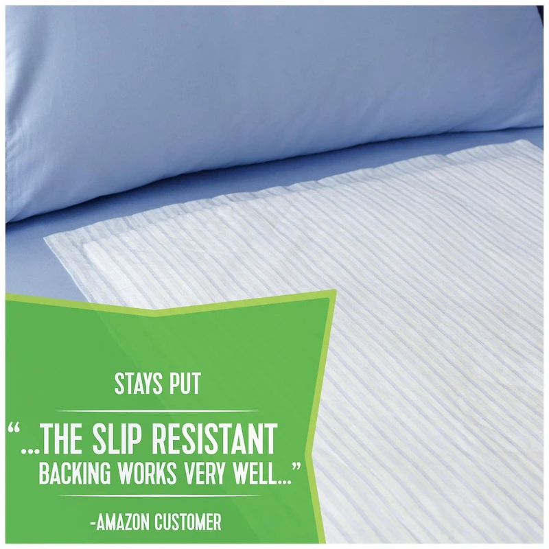 Depend Waterproof Bed Pads, Overnight Absorbency