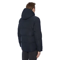 Dark Black Men's Insulated Puffer Jacket