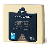 St-Guillaume Cheddar vieilli 2 ans, block 200g Fromage cheddar vieilli