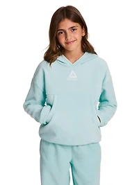 Reebok Girl's Athletic Venture Fleece Pullover Hoodie
