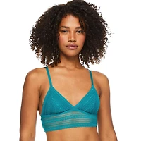Soutien-gorge en triangles avec dentelle No Boundaries pour femmes
