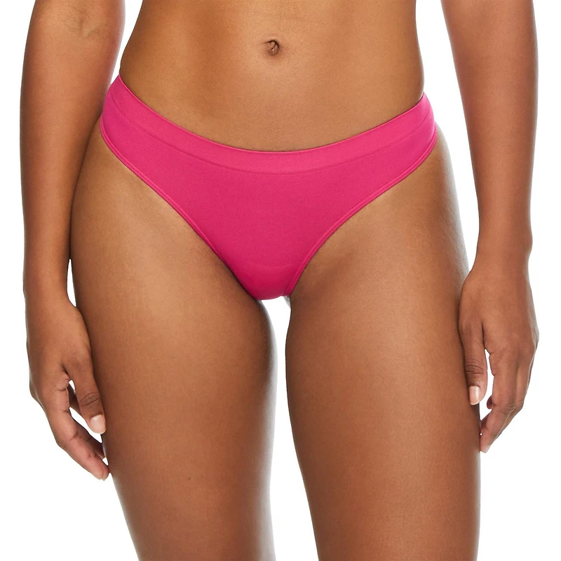 Lot de 2 tangas sans coutures No Boundaries pour femmes Tailles P-TTG