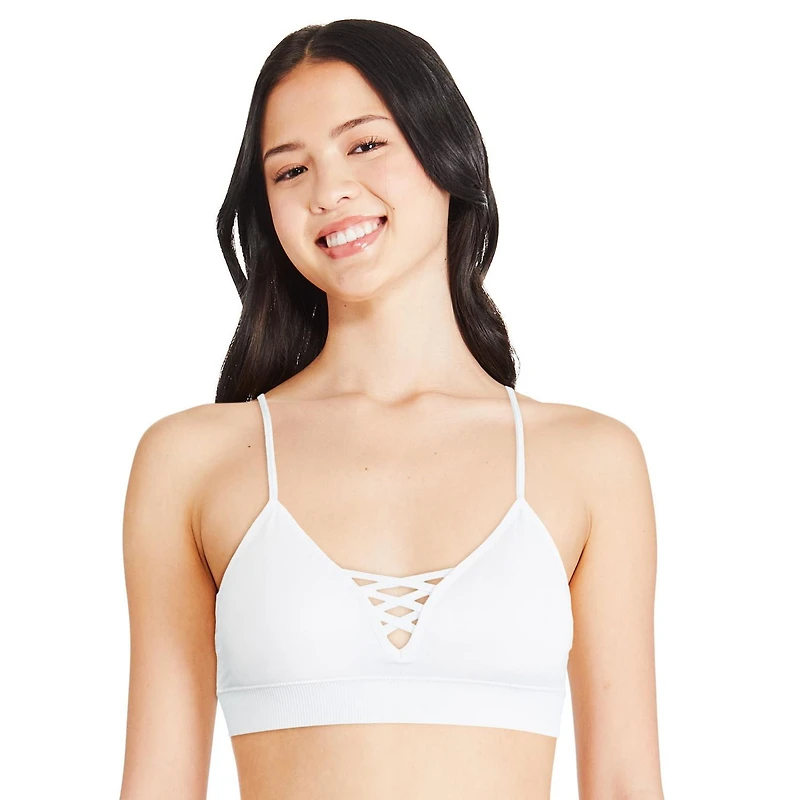 No Boundaries Women's Strappy Cami Bra, Sizes S-XXL
