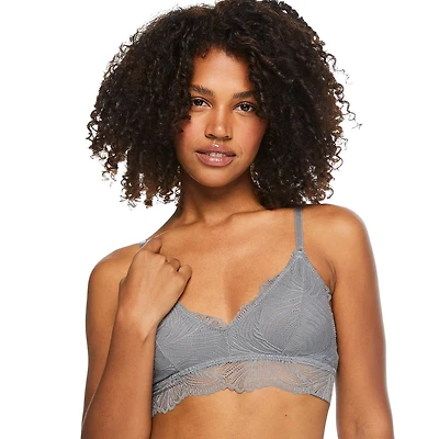 No Boundaries Women's Lace Edge Bra, Sizes S-XXL