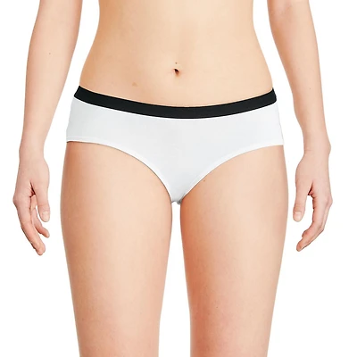 Lot de 2 culottes en coton extensible No Boundaries pour femmes Tailles P-TTG