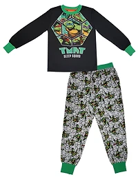 TMNT Boy's 2-Piece Long Sleeve Pajama Set