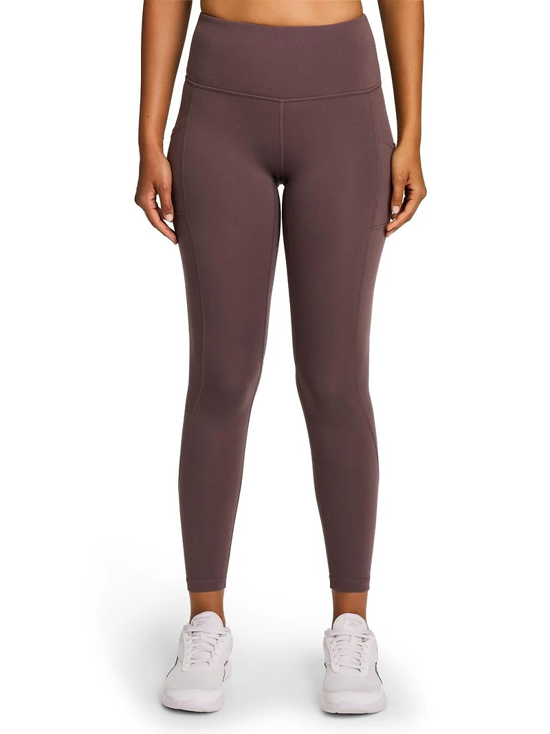 Reebok Women's Everyday Highrise 7/8 Legging With Pockets 25" Inseam, Sizes XS-2XL