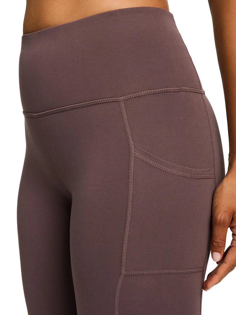 Reebok Women's Everyday Highrise 7/8 Legging With Pockets 25" Inseam, Sizes XS-2XL