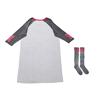 Ladies Disney  Piece 5 More Minutes Sleepwear Top and Socks