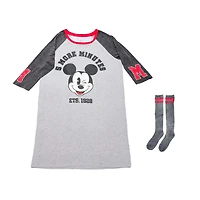 Ladies Disney  Piece 5 More Minutes Sleepwear Top and Socks
