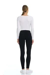 Tec-One Women's Plus Faux Fur Lined Legging