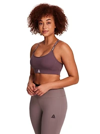 Reebok Women's Low Impact Favorite Racerback Sports Bra with Removable Cups, Sizes S-2XL