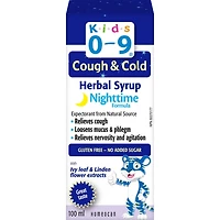 Kids 0-9 Cough & Cold Herbal Syrup Nighttime Formula