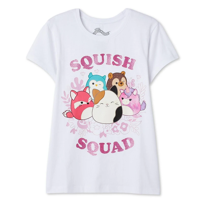 Squishmallows Girls' Short Sleeve Tee