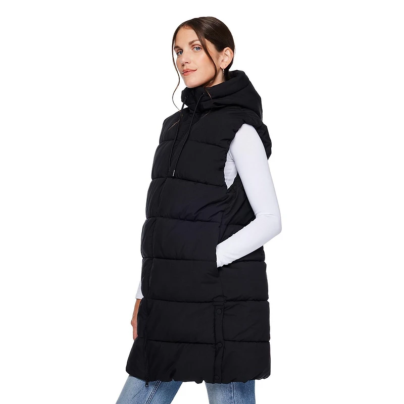 George Women's Long Puffer Vest