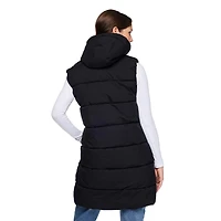 George Women's Long Puffer Vest