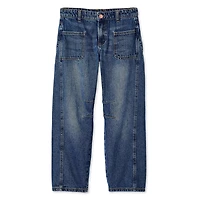 Jean coupe ballon pour filles Justice