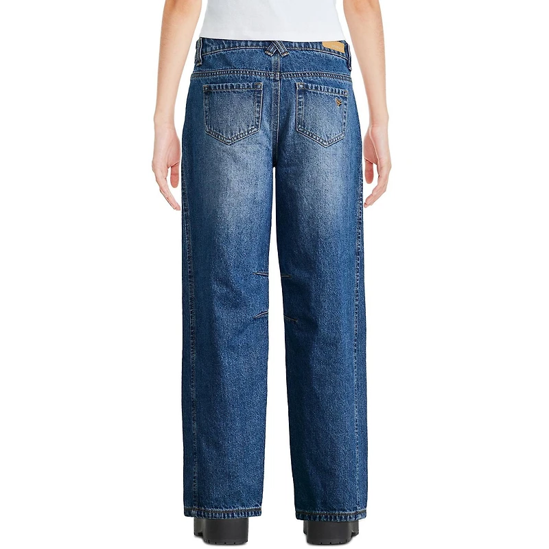 Justice Girls' Barrel Jean