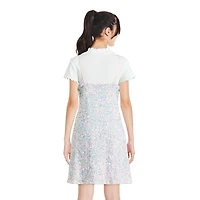 Justice Girls' Sequin Dress 2-Piece Set
