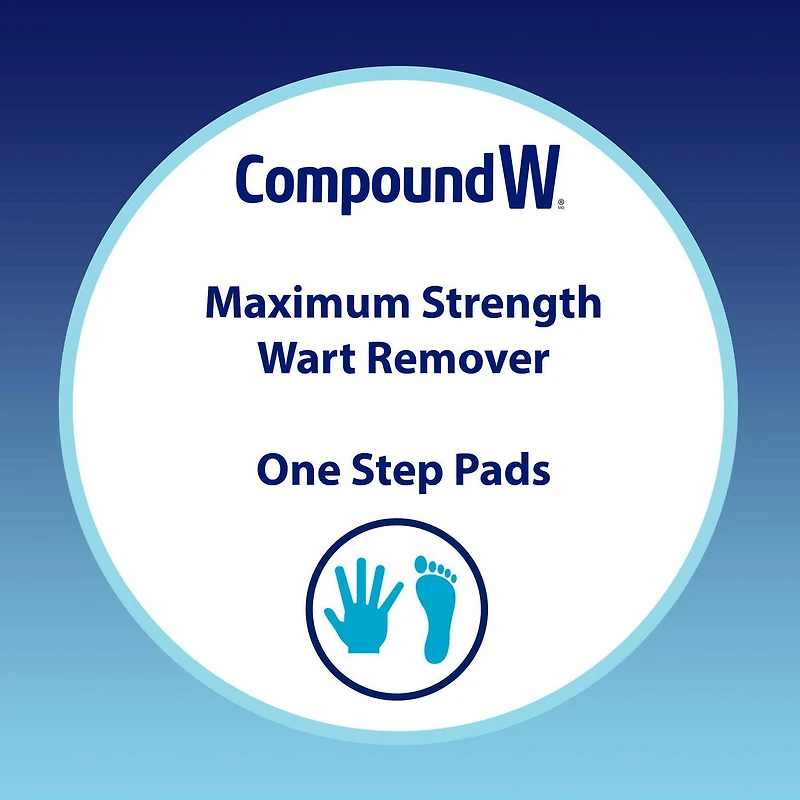Compound W Maximum Strength One Step Invisible Pads