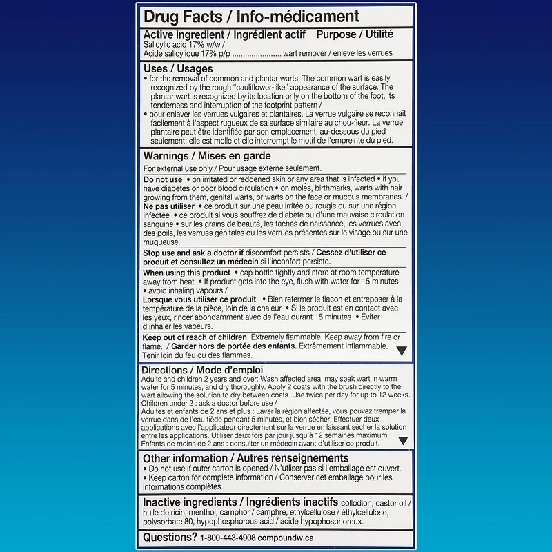 Compound W Fast Acting Liquid, 10 ML Liquid