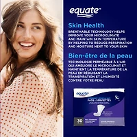 Serviettes de nuit à couverture complète d'Equate