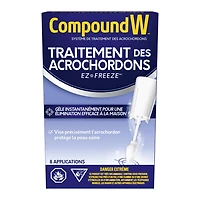 Compound W Traitement Des Acrochordons 8 traitements
