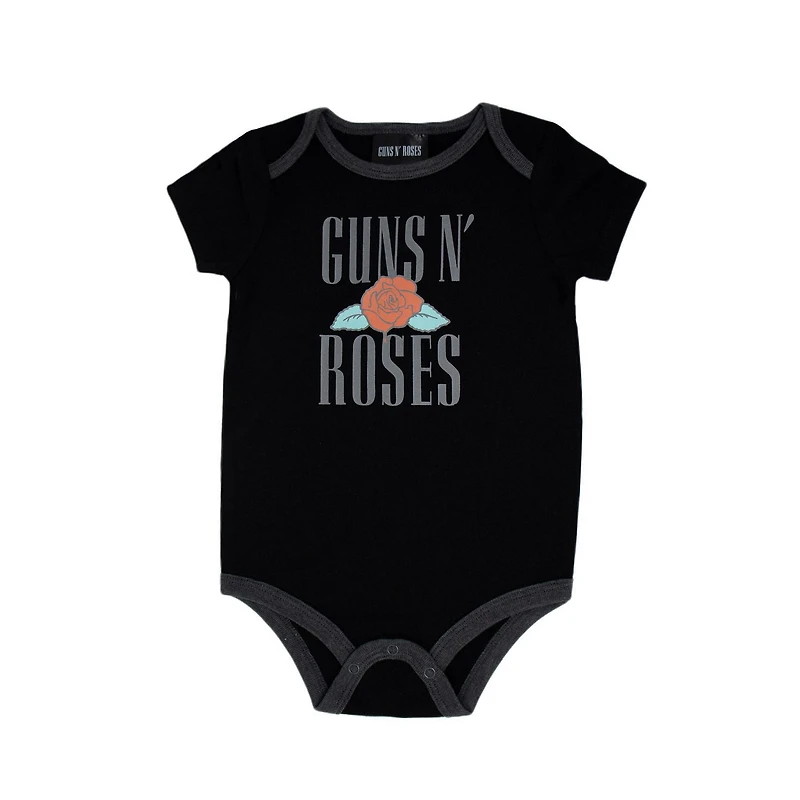 Guns N' Roses Short Sleeve Romper Suit for Infants