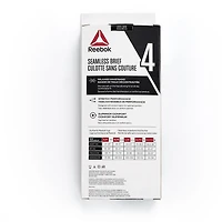 Reebok Ladies' 4 Pack Seamless Briefs
