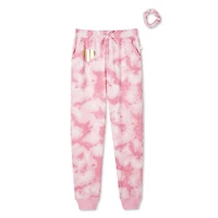 George Girls' Jogger with Scrunchie 2-Piece Set