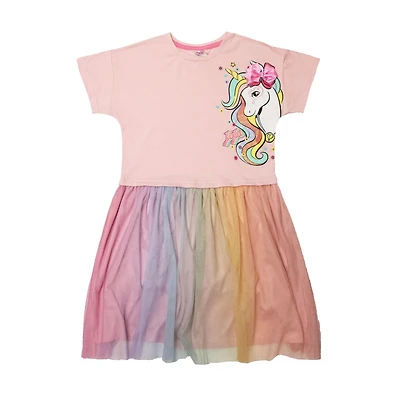 Jojo Siwa Girls tutu dress with short sleeves