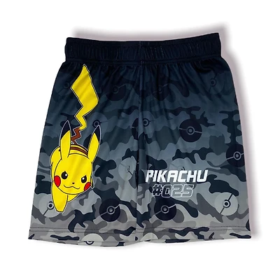 Pokemon Culottes courte imprimé en tissu à mailles