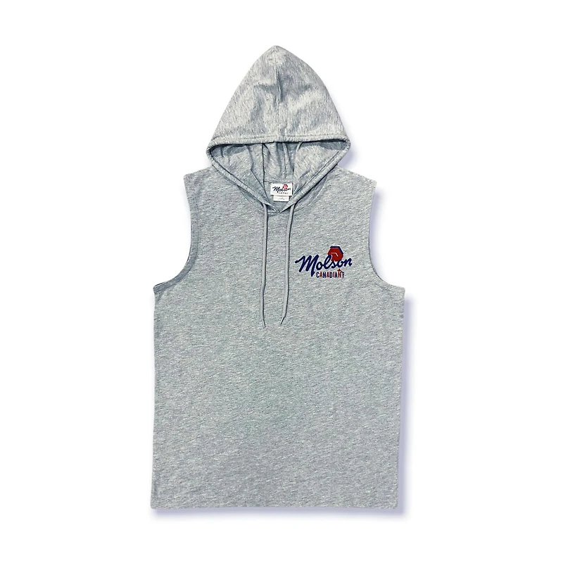 Molson T-Shirt de musculation à capuche pour homme