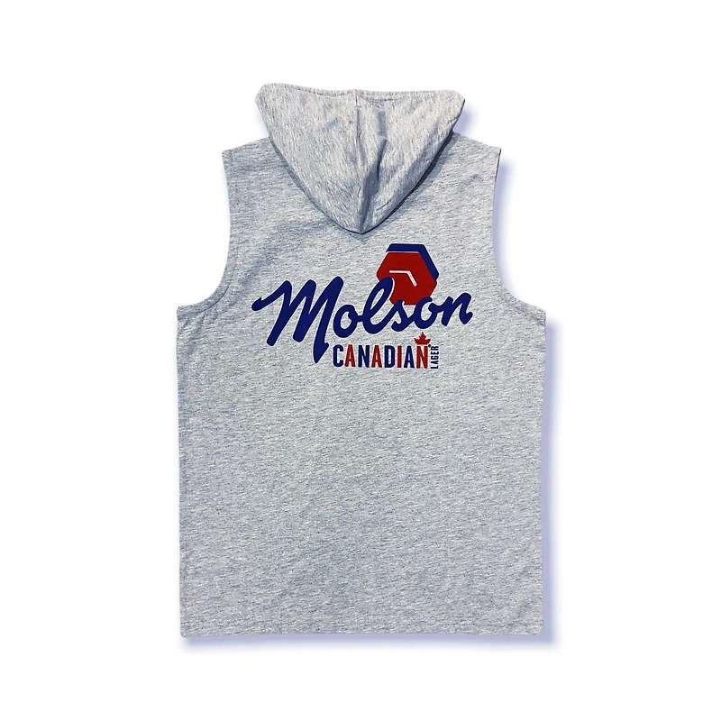 Molson T-Shirt de musculation à capuche pour homme