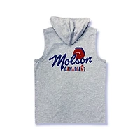 Molson T-Shirt de musculation à capuche pour homme