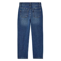 Pantalon de denim à jambe droite George pour filles Tailles 4-16
