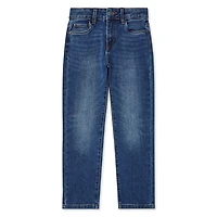 Pantalon de denim à jambe droite George pour filles Tailles 4-16