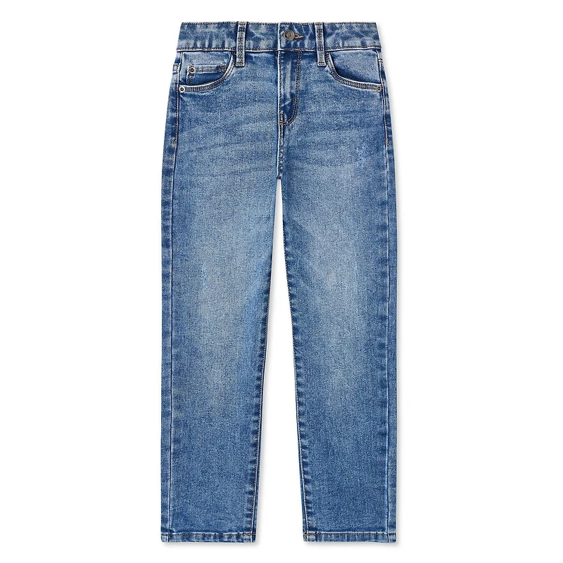 Pantalon de denim à jambe droite George pour filles Tailles 4-16