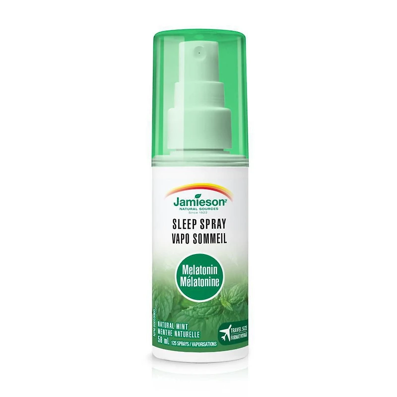 Jamieson Mélatonine Vapo Sommeil - Menthe naturelle 58 ml