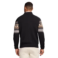 IZOD FAIRISLE ¼ ZIP