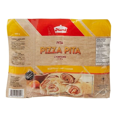 Martel Ham Pita (4 Pack), 4 x 100 g (400 g total)