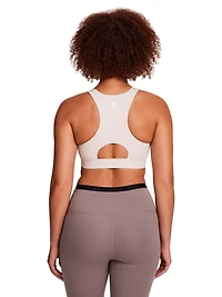 Soutien-gorge sport imprimé Strong Reebok avec bonnets amovibles pour femmes