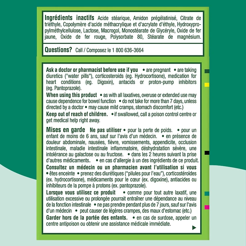 Dulcolax, 5 mg de Bisacodyl, 30 comprimés de laxatif stimulant  -  Soulagement efficace de la constipation occasionnelle pour adultes en 6 à 12 heures, Stimule l'intestin, Convient aux enfants de 6 ans et plus, aux adultes et femmes qui allaitent Dulcolax, 5 mg de Bisacodyl, 30 comprimés